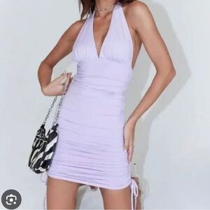 Princess Polly Penelope Drawstring Mini Dress